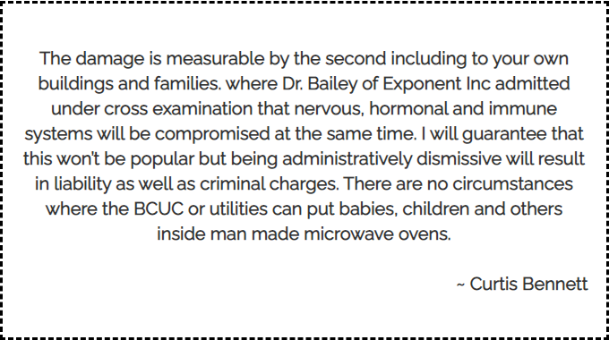 British Columbia Utilities Commission on Reversing FortisBC & BC Hydro’s Illegal Wireless Smart Meter Program is Applicable to Public Utility Commissions Globally