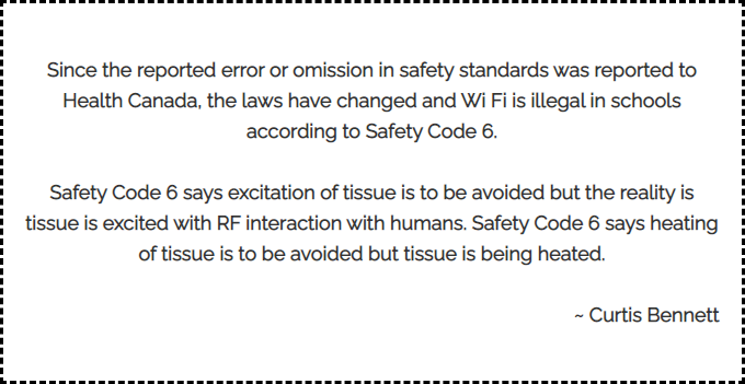 Error or Omission In Health Canada's Safety Code 6