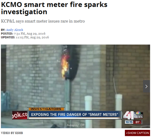 KCMO smart meter fire sparks investigation